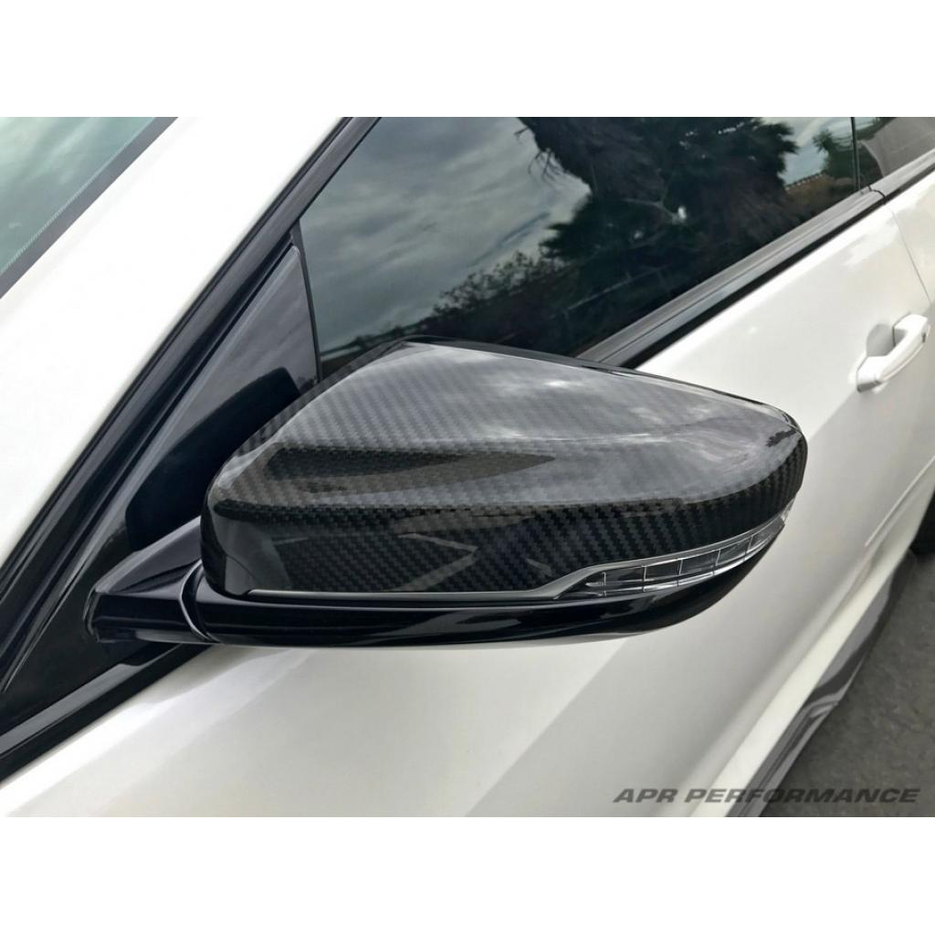 Cadillac ATS - V Coupe / CTS - V Sedan Carbon Fiber Replacement Mirrors 2016 - 2019 - Speedlogix