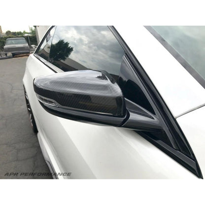Cadillac ATS - V Coupe / CTS - V Sedan Carbon Fiber Replacement Mirrors 2016 - 2019 - Speedlogix