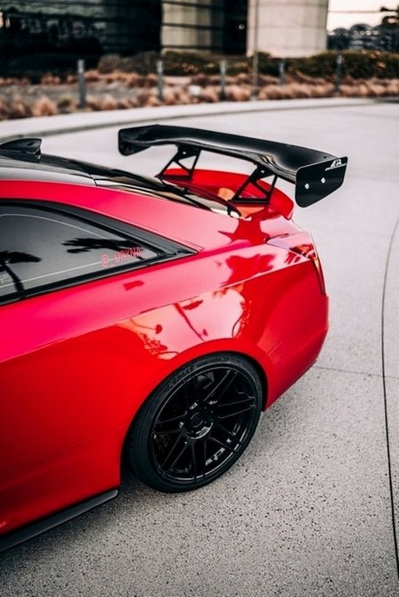 Cadillac ATS - V GTC - 300 Carbon Fiber Adjustable Wing 2016 - 2019 - Speedlogix