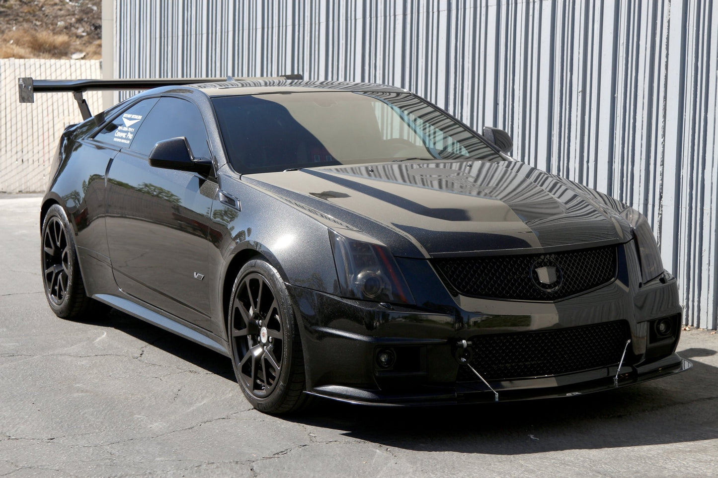 Cadillac CTS - V Coupe GTC - 500 Carbon Fiber Adjustable Wing 2011 - 2015 - Speedlogix