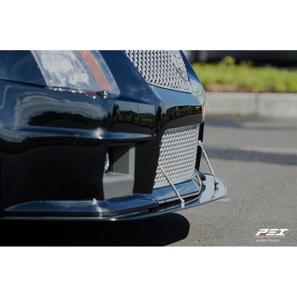 Cadillac CTS - V Coupe / Sedan Carbon Fiber Front Wind Splitter 2008 - 2015 - Speedlogix