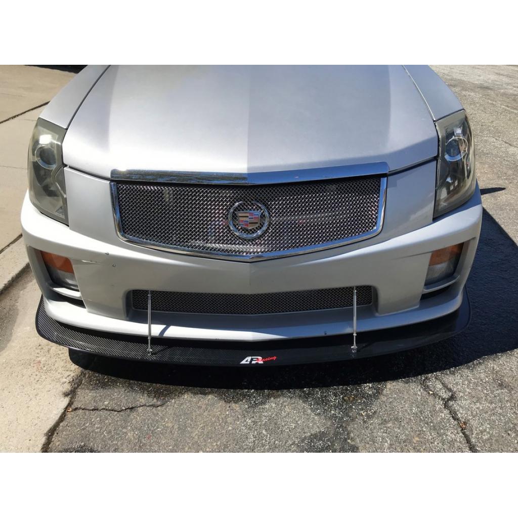 Cadillac CTS - V Sedan Carbon Fiber Front Wind Splitter 2004 - 2007 - Speedlogix