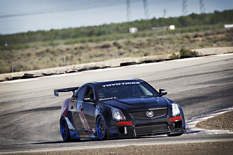 Cadillac CTS - V Sedan GTC - 500 Carbon Fiber Adjustable Wing 2008 - 2015 - Speedlogix