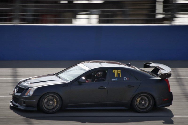 Cadillac CTS - V Sedan GTC - 500 Carbon Fiber Adjustable Wing 2008 - 2015 - Speedlogix