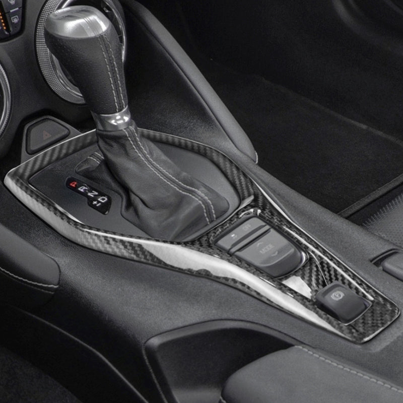 CAMARO 16 - 24 CENTER CONTROL PANEL CARBON FIBER COVER - Speedlogix