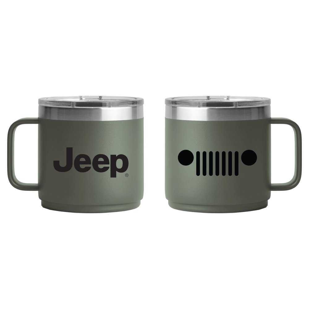 Camper Mug - Jeep Insulated - Green - Speedlogix