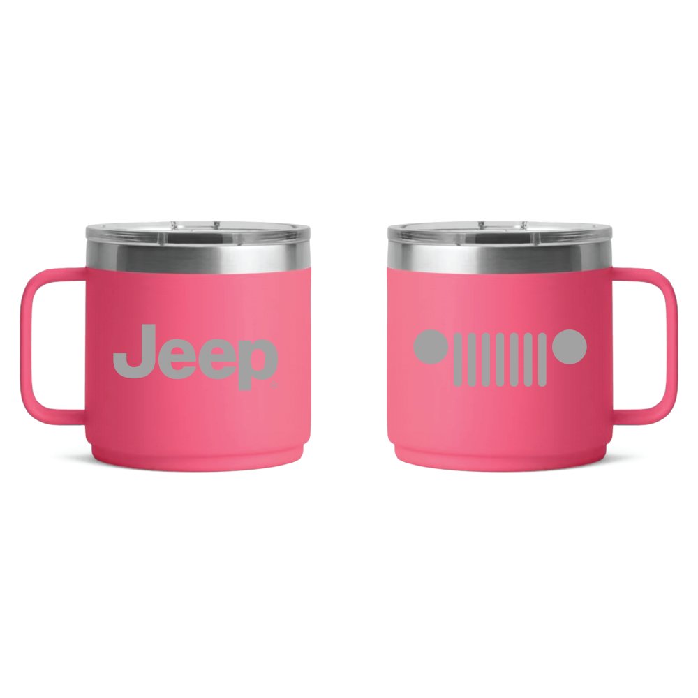 Camper Mug - Jeep Insulated - Pink - Speedlogix