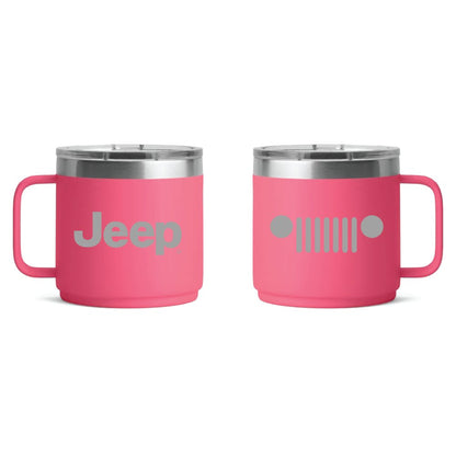 Camper Mug - Jeep Insulated - Pink - Speedlogix