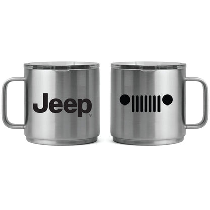Camper Mug - Jeep Insulated - Silver - Speedlogix