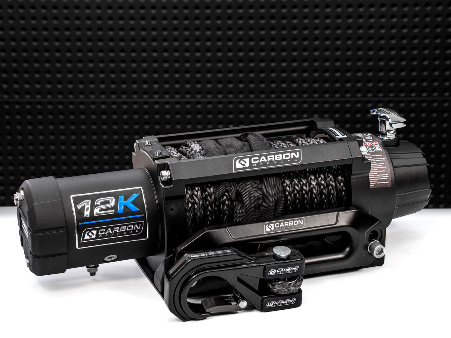 Carbon 12K - 12000lb Winch V3 - Speedlogix