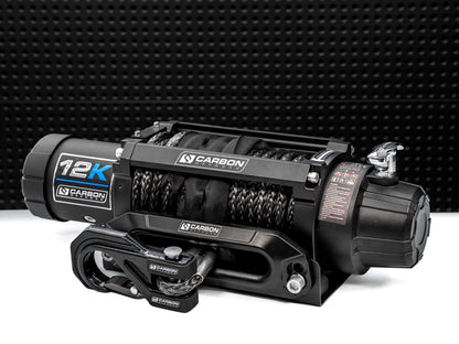 Carbon 12K - 12000lb Winch V3 - Speedlogix