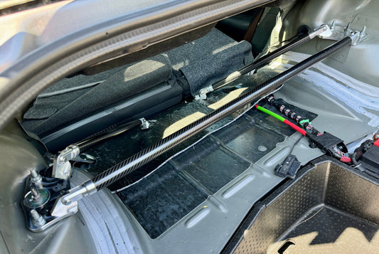Carbon Fiber 4 - Point Trunk Brace 2005 - 2023 Challenger - Speedlogix