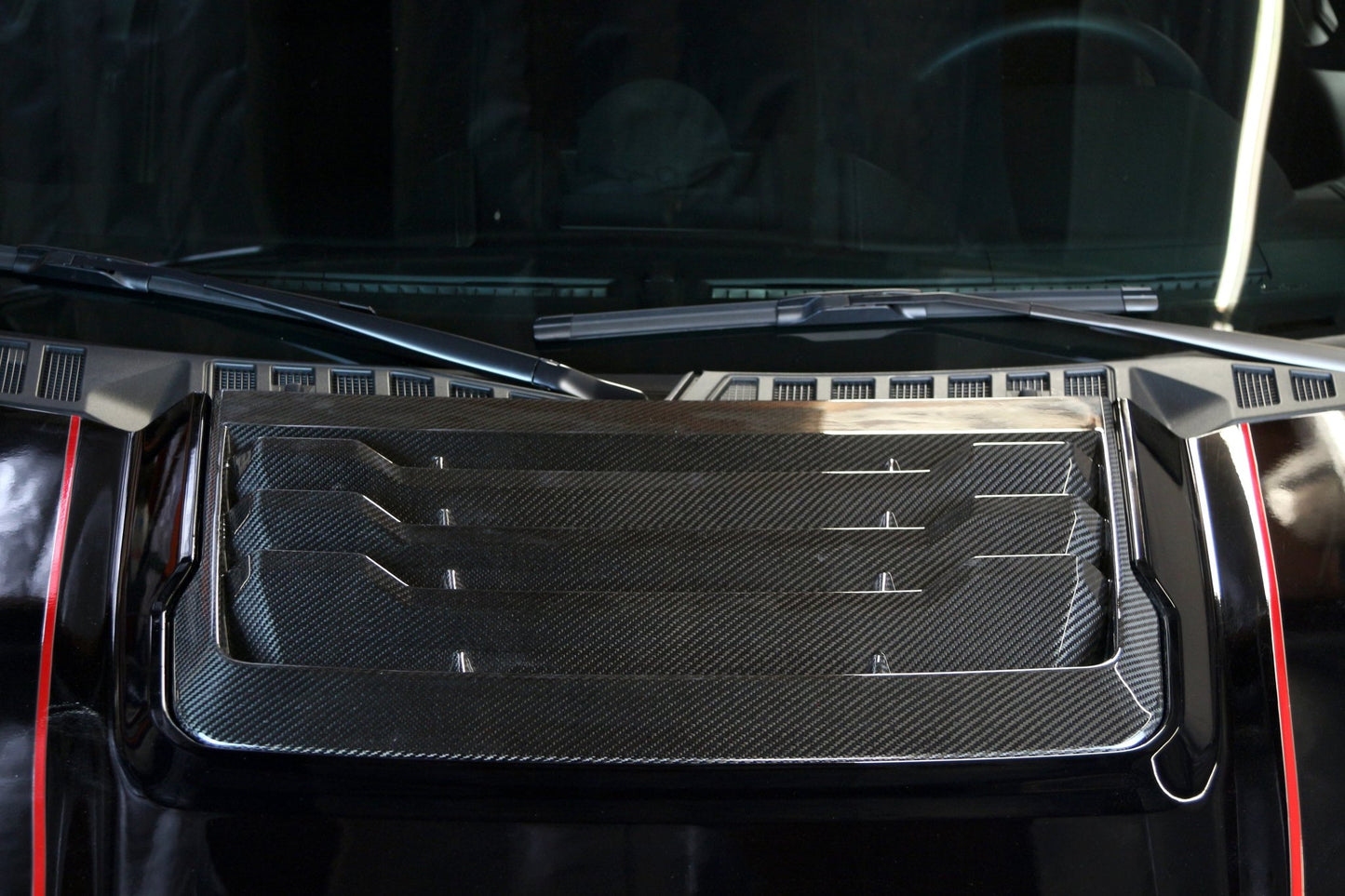 Carbon Fiber Ford F - 150 Raptor Hood Vent 2017 - 2020 - Speedlogix