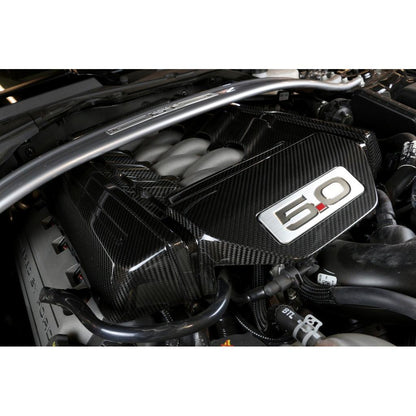 Carbon Fiber Ford Mustang S550 GT 5.0 Engine Cover 2015 - 2017 - Speedlogix