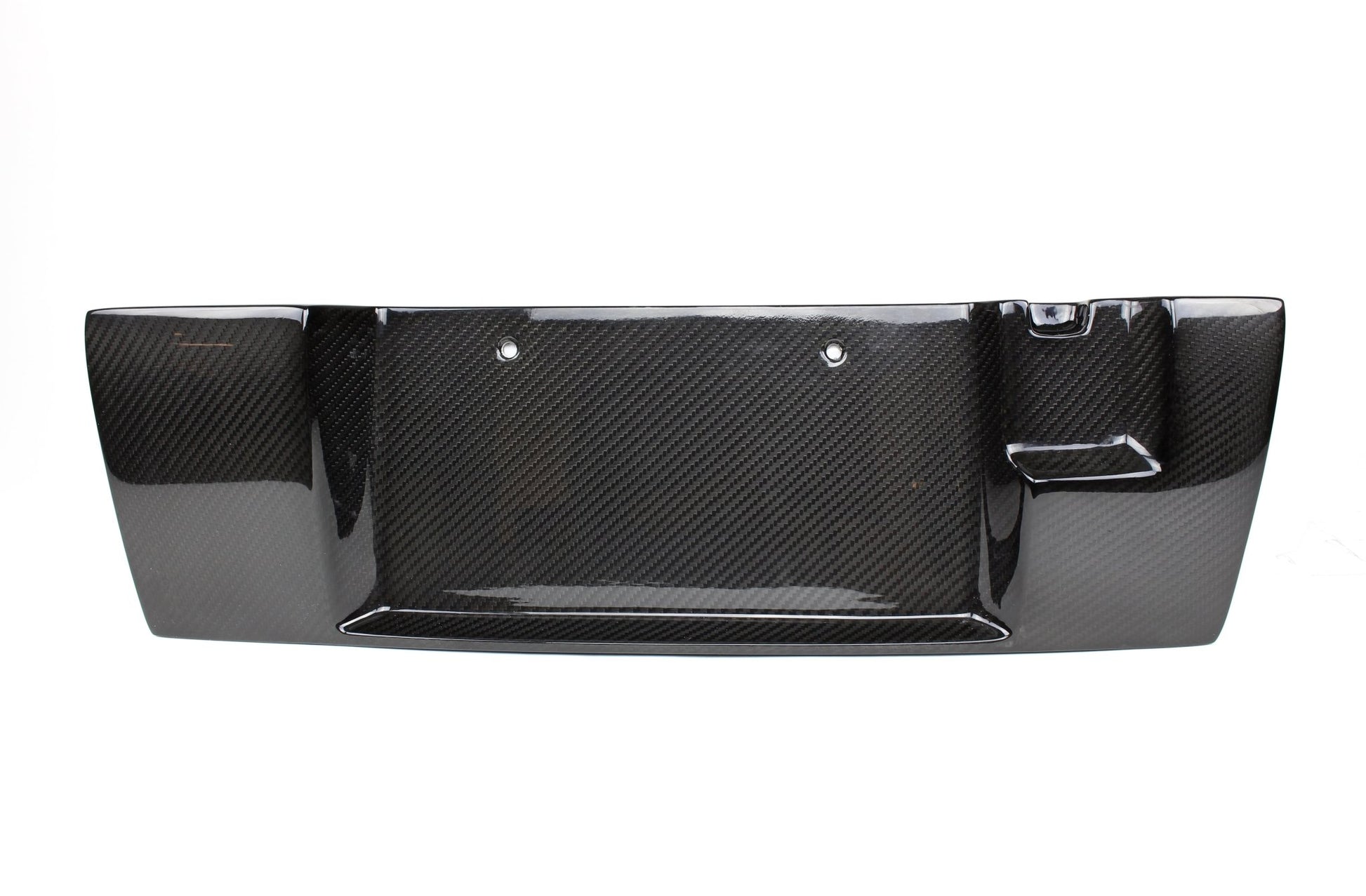 Carbon Fiber Nissan GTR R35 License Plate Backing 2012 - 2016 - Speedlogix