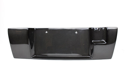 Carbon Fiber Nissan GTR R35 License Plate Backing 2012 - 2016 - Speedlogix