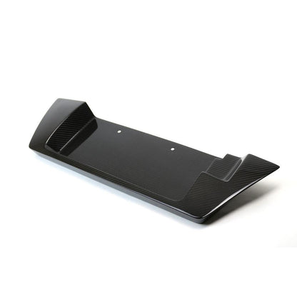 Carbon Fiber Nissan GTR R35 License Plate Backing 2017 - 2022 - Speedlogix