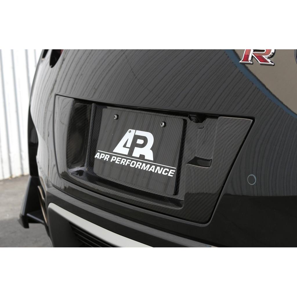 Carbon Fiber Nissan GTR R35 License Plate Backing 2017 - 2022 - Speedlogix