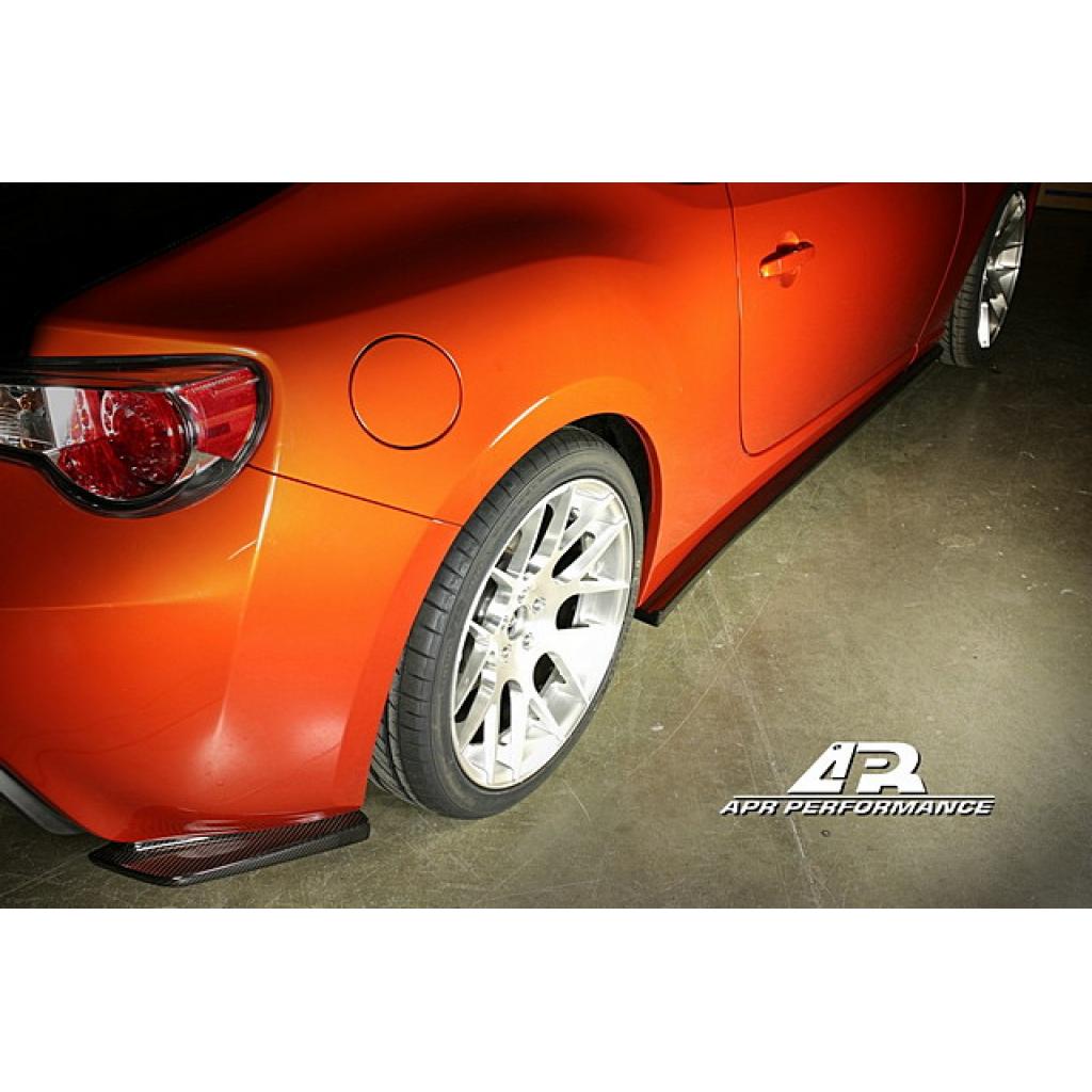 Carbon Fiber Scion FR - S/ Toyota GT86/ Subaru BRZ Rear Bumper Skirts 2013 - 2016 - Speedlogix