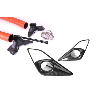 Carbon Fiber Subaru BRZ Brake Rotor Cooling Kit 2013 - 2016 - Speedlogix