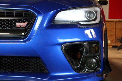 Carbon Fiber Subaru STI Brake Cooling Kit 2015 - 2017 - Speedlogix