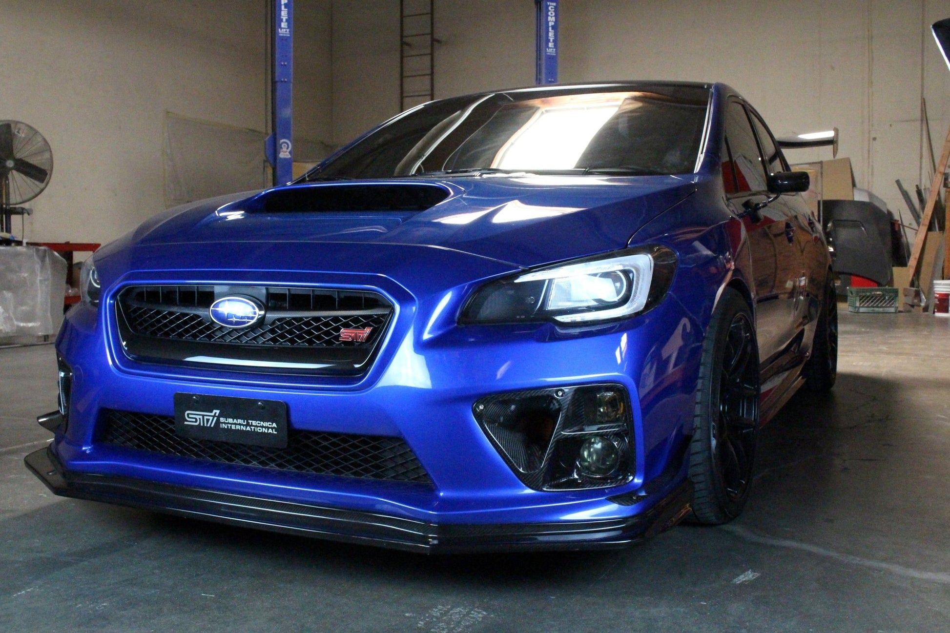 Carbon Fiber Subaru STI Brake Cooling Kit 2015 - 2017 - Speedlogix