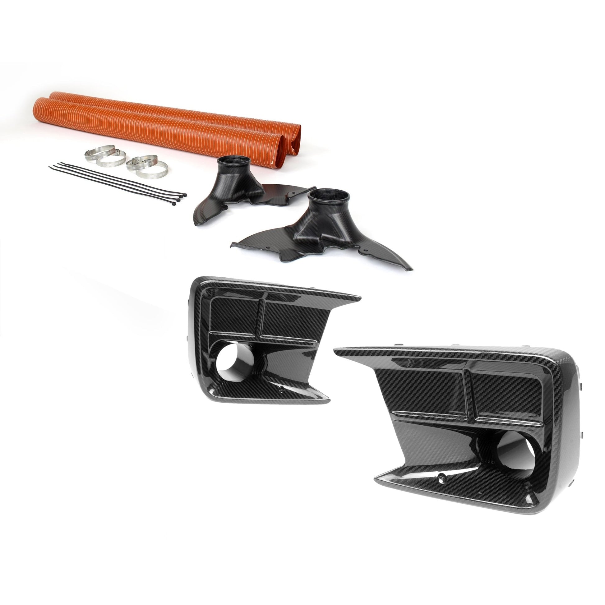 Carbon Fiber Subaru STI Brake Cooling Kit 2018 - 2021 - Speedlogix