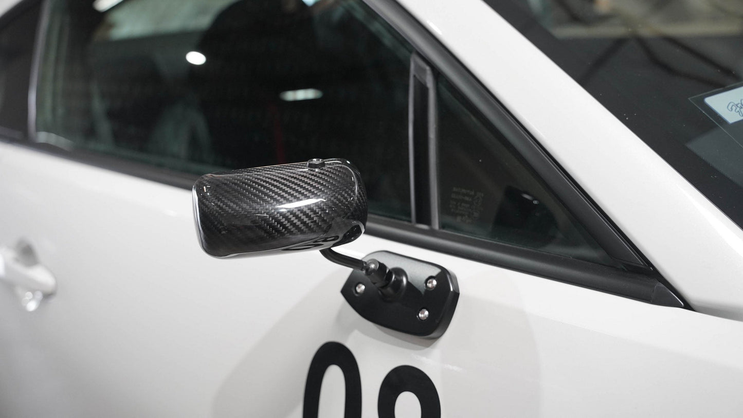 Carbon Fiber Toyota GR86/ Subaru BRZ Formula GT3 Carbon Fiber Mirror/Black 2022 - 2024 - Speedlogix