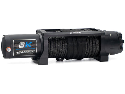 Carbon Offroad Long Drum 6000lb ATV/Small 4X4 Winch - Speedlogix