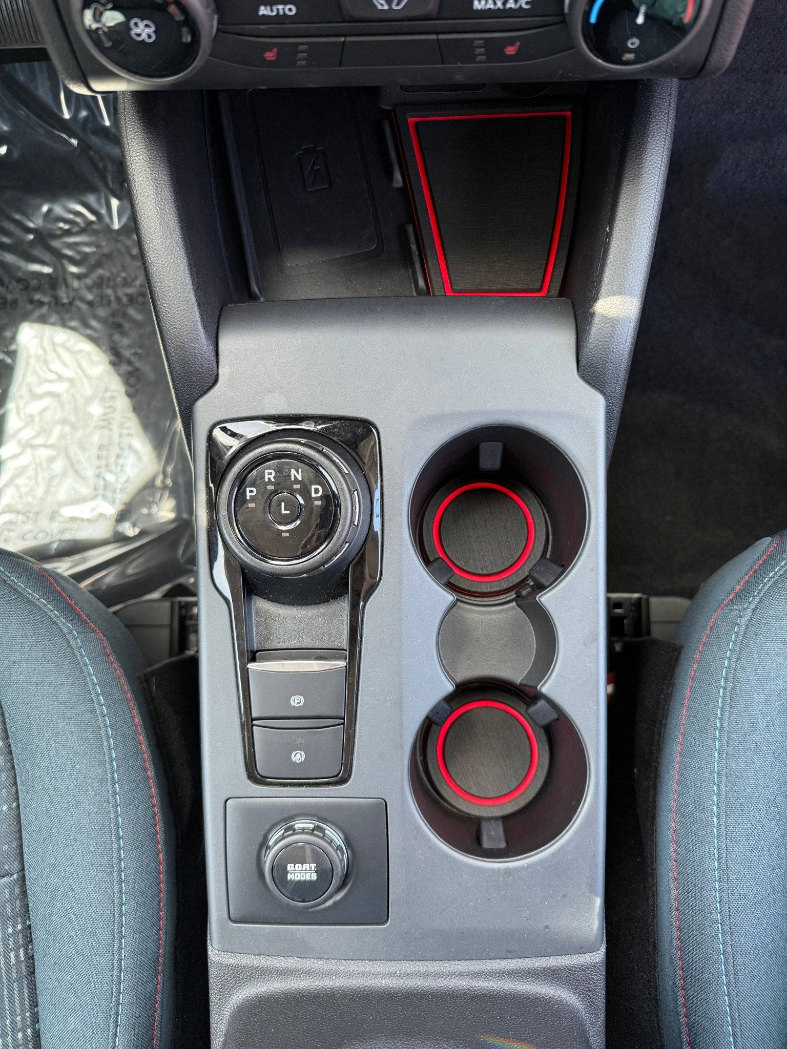 Center Console Foam Inserts Fits 2021 - 2024 Ford Bronco Sport - Speedlogix