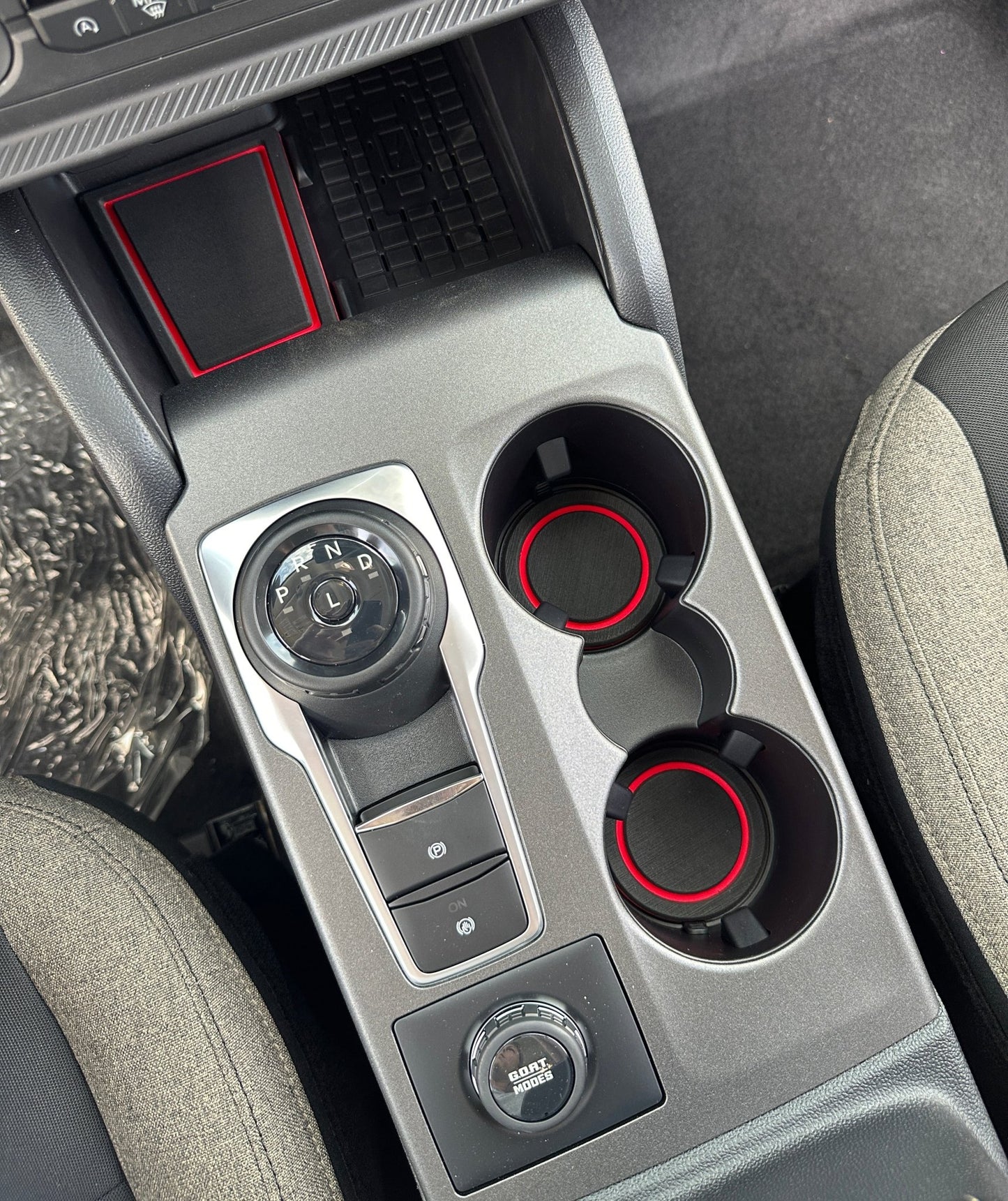 Center Console Foam Inserts Fits 2025 - 2026 Ford Bronco Sport - Speedlogix