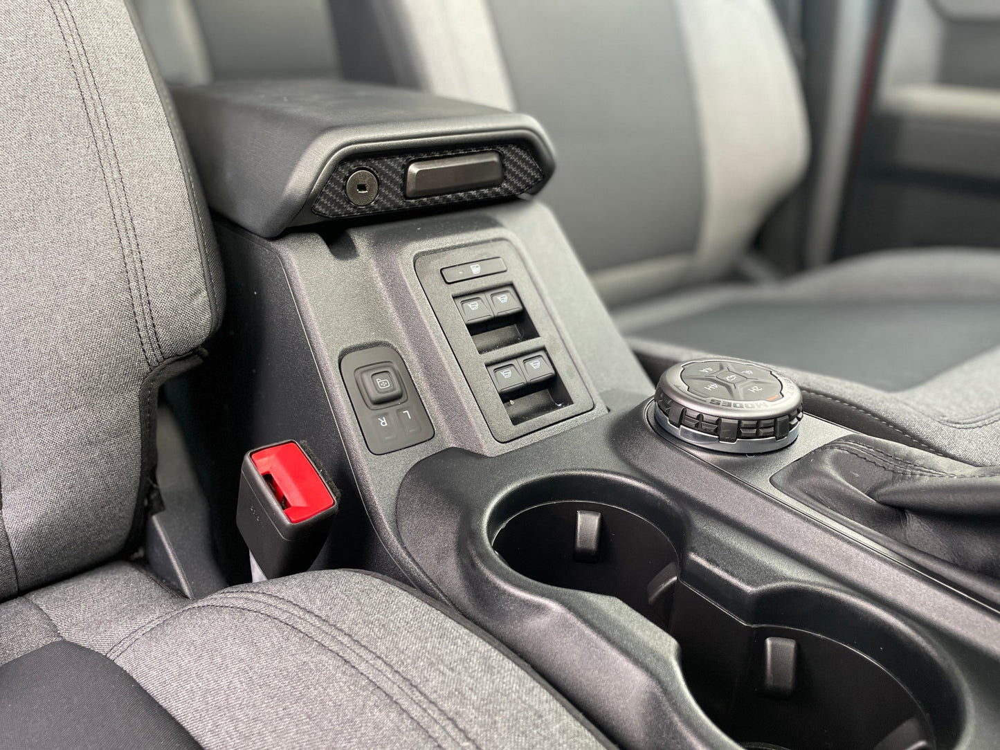 Center Console Latch Accent Overlay Fits 2021 - 2026 Ford Bronco - Speedlogix