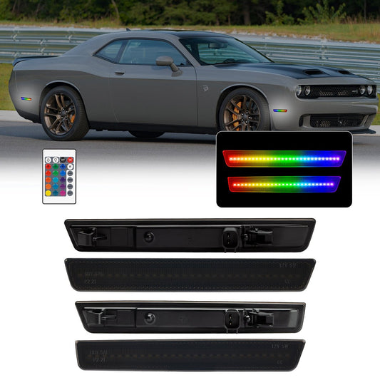 CHALLENGER 15 - 23 FRONT/REAR RGB DYNAMIC LED SIDE MARKERS - Speedlogix