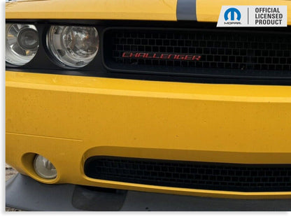 CHALLENGER Grille Emblem Overlay Decal - 2008 - 2014 Challenger - Speedlogix