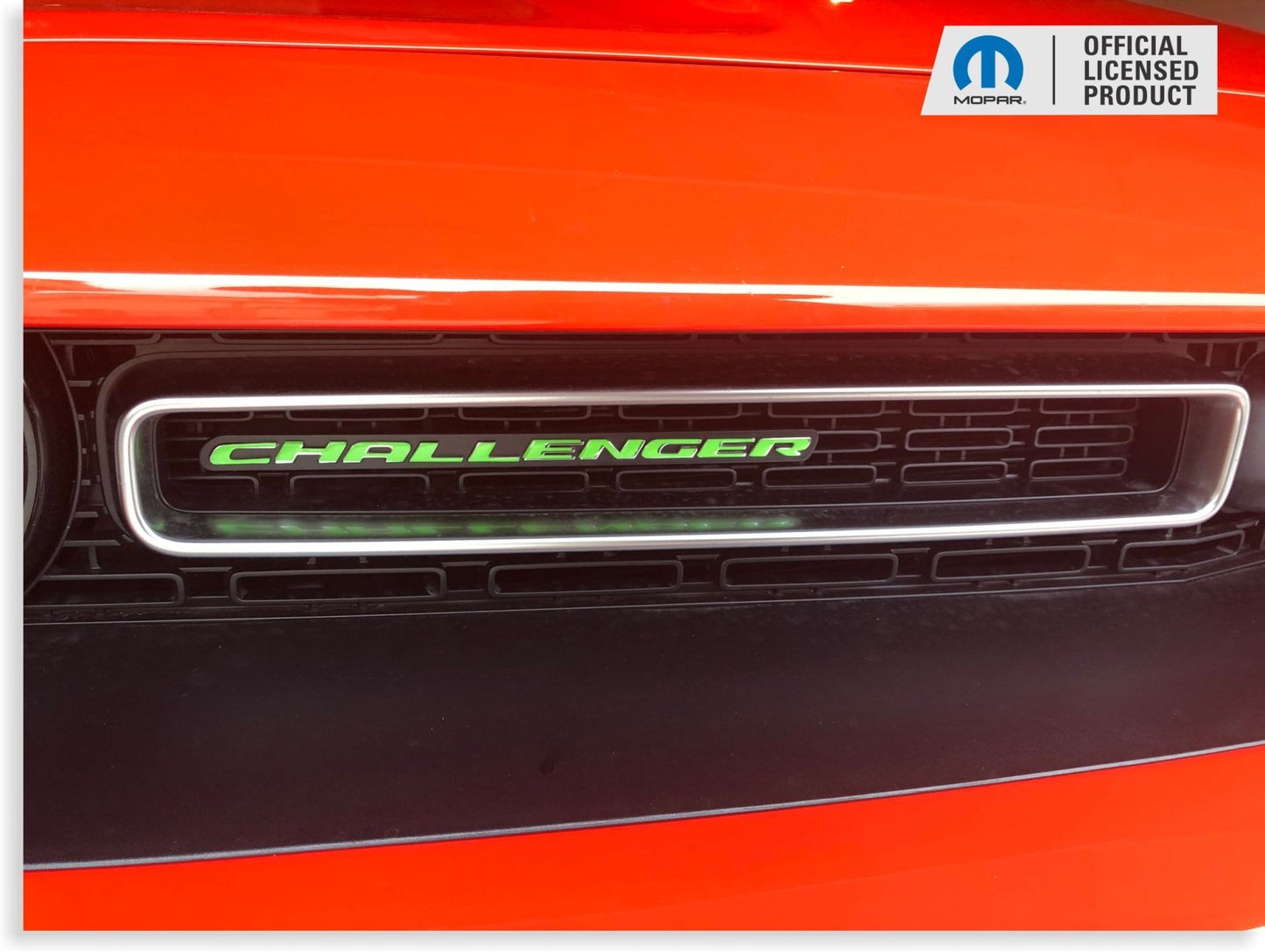 CHALLENGER Grille Emblem Overlay Decal - 2015 - 2023 Challenger - Speedlogix