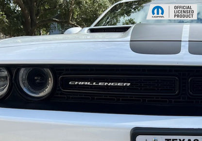 CHALLENGER Grille Emblem Overlay Decal - 2015 - 2023 Challenger - Speedlogix
