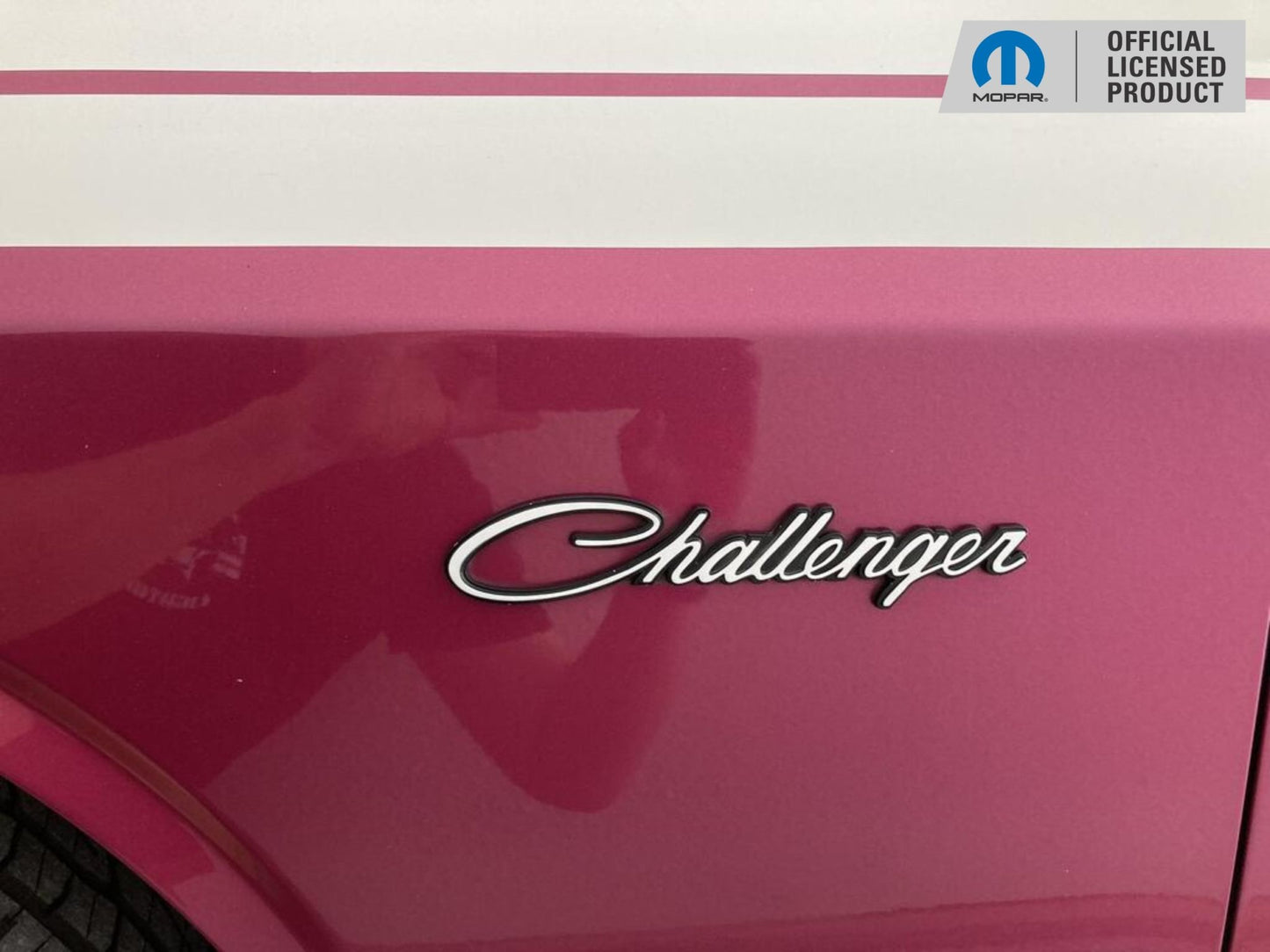 Challenger Script Emblem Overlay Decals - Speedlogix
