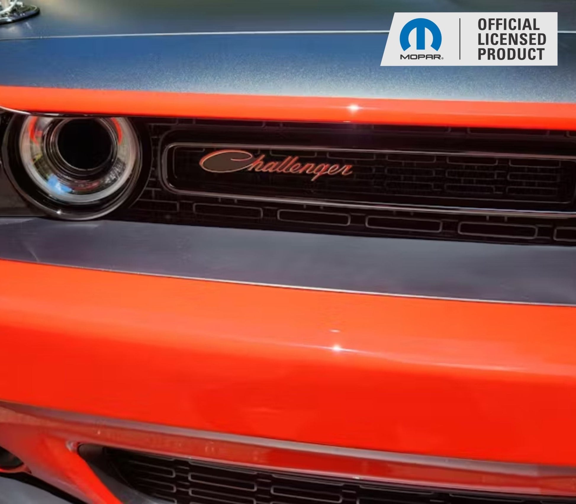 Challenger Script Emblem Overlay Decals - Speedlogix