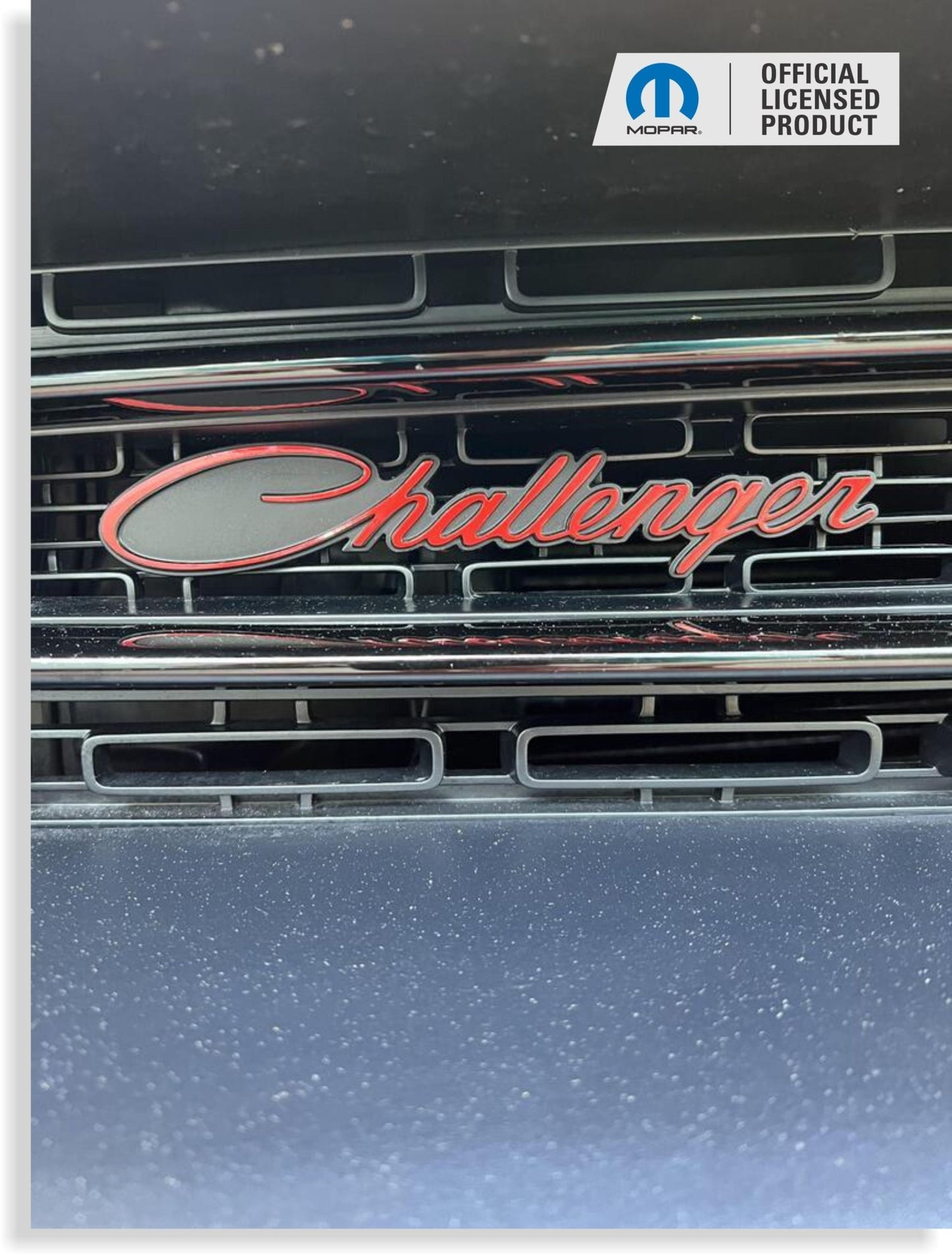 Challenger Script Emblem Overlay Decals - Speedlogix
