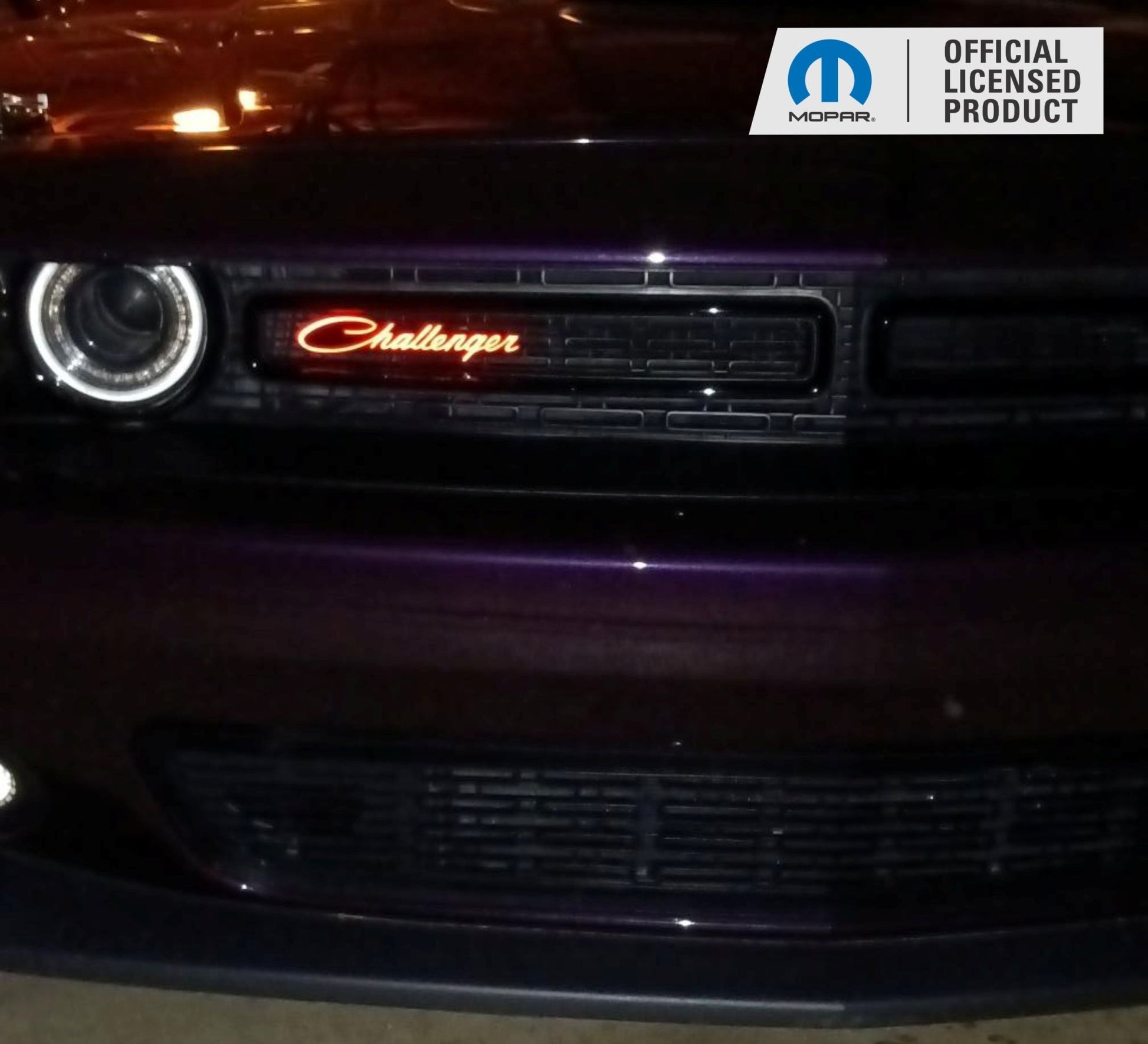 Challenger Script Emblem Overlay Decals - Speedlogix