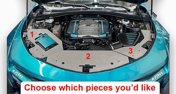 Chevrolet Camaro 6th Gen Full Engine Bay Kit (2016 - 2024) 6.2L V8 & ZL1 - Speedlogix