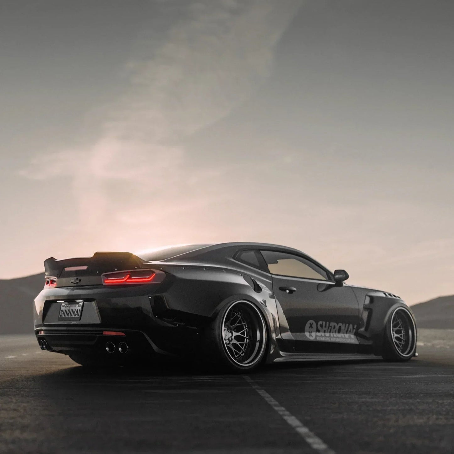 Camaro Widebody Kit | 6th Gen 2016-2024 SS ZL1 | SHIROKAI