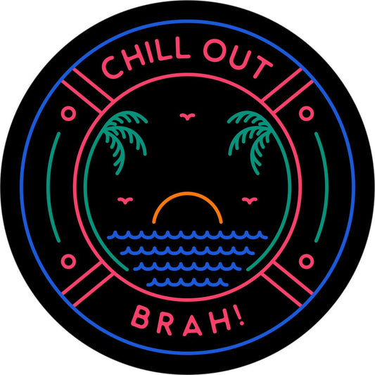 Chill Out Brah Beach Bronco Spare Tire Cover - Speedlogix