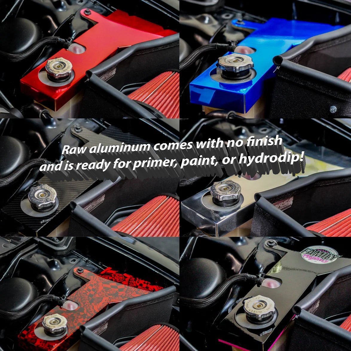 Chrysler 300 / Dodge Charger / Dodge Challenger Aluminum Coolant Cover (2015 - 2023) - Speedlogix