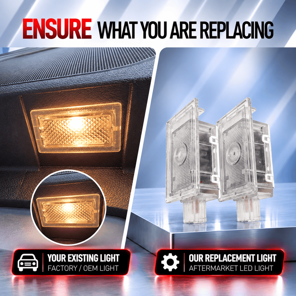 Dodge Magnum Premium Door Puddle Lights Various Designs 2005-2008
