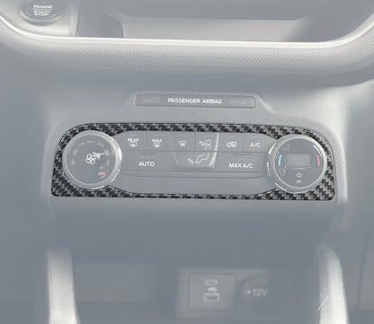 Climate Control Accent Overlay Fits 2021 - 2024 Ford Bronco Sport - Speedlogix