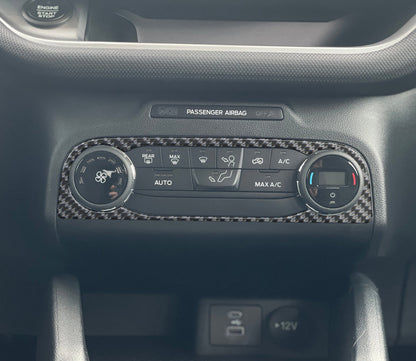 Climate Control Accent Overlay Fits 2021 - 2024 Ford Bronco Sport - Speedlogix
