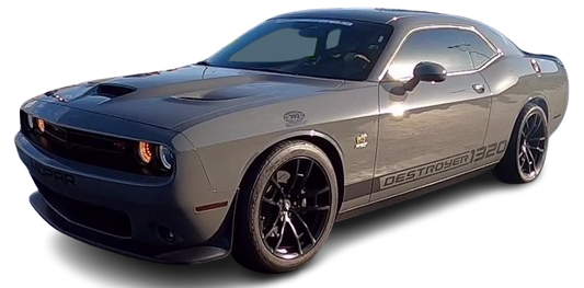 2015-2023 Dodge Challenger Steel Neutral Strap/Release Cover Plate - Laser Cut, Painted, Authentic