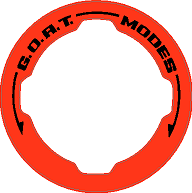 Printed Series GOAT Mode Dial Ring Overlay V2 - 2021+ Bronco