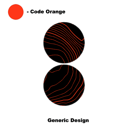 Topo Cup Holder Inserts (Printed Series + Acrylic) - 2021+ Bronco